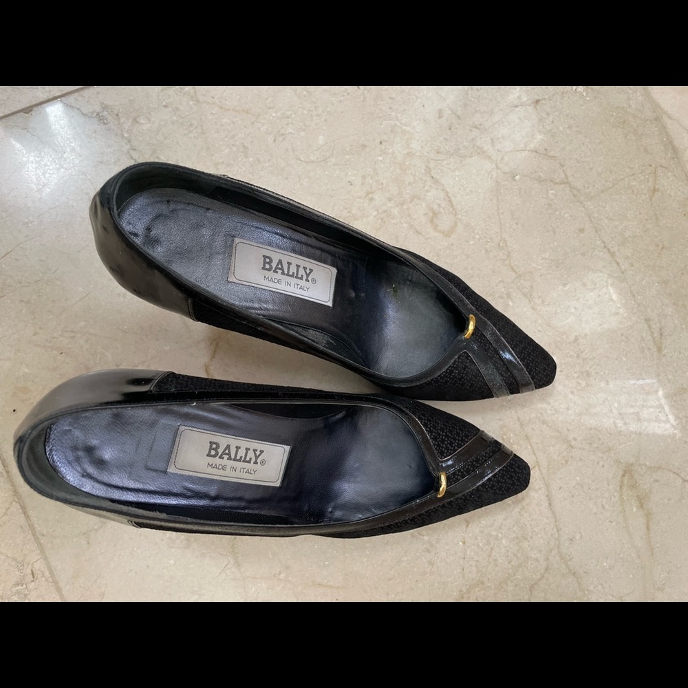 Bally heels shoes in Black pattern